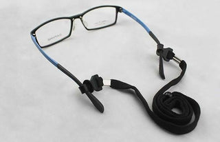 Black Adjustable Lanyard Spectacles & Sunglasses Holder Glass Cord Grip On