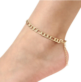 Simple Chain Linked Anklet