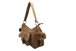 Lorenz Leather Tan Handbag Shoulder Bag - Style 3782