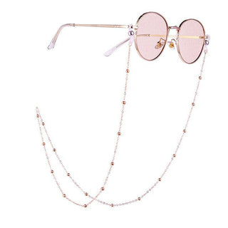 Rose Gold Chain Eye Glasses Holder / Lanyard
