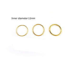 18k Gold Plated Nose Ring