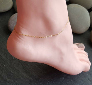 Thin Chain Link Anklet